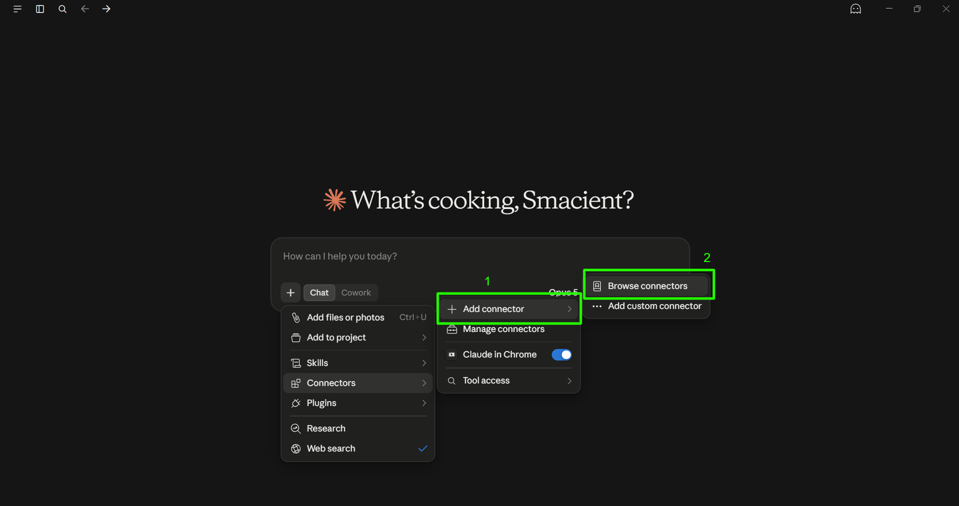 Step 3 - Browse connectors
