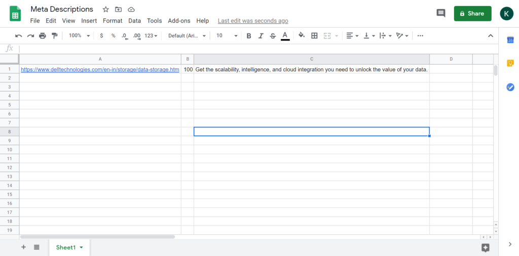 metabase google sheets