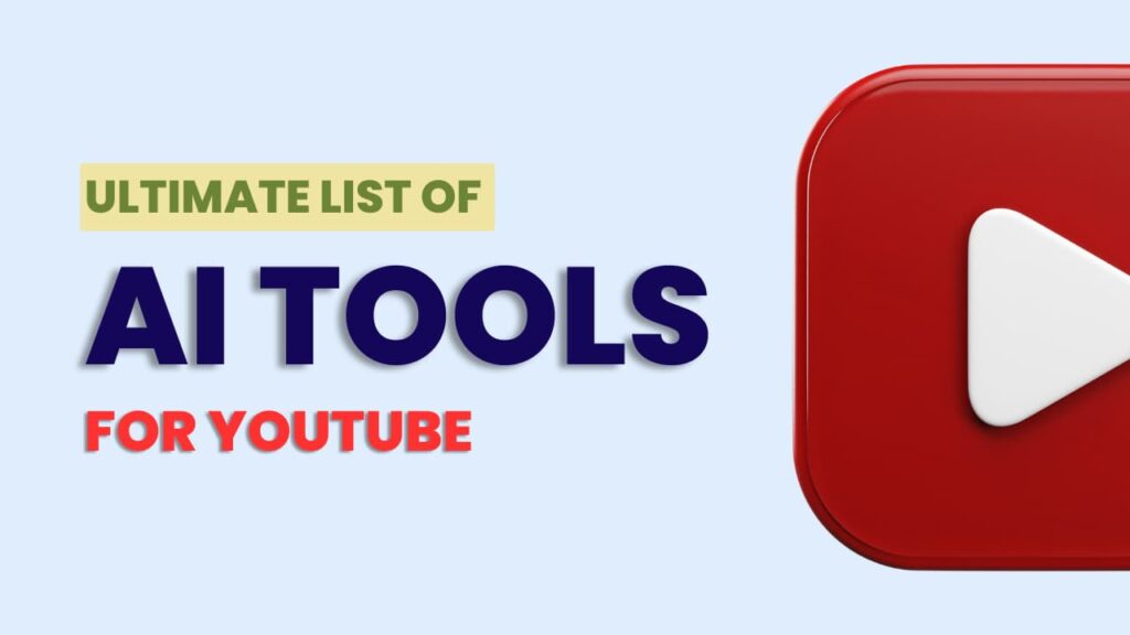 ai tools for youtube