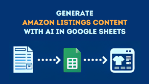 Amazon Listing Content Generator: Generate Amazon listings with AI at scale