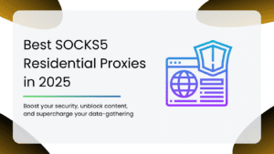 Best SOCKS5 Residential Proxies in 2025