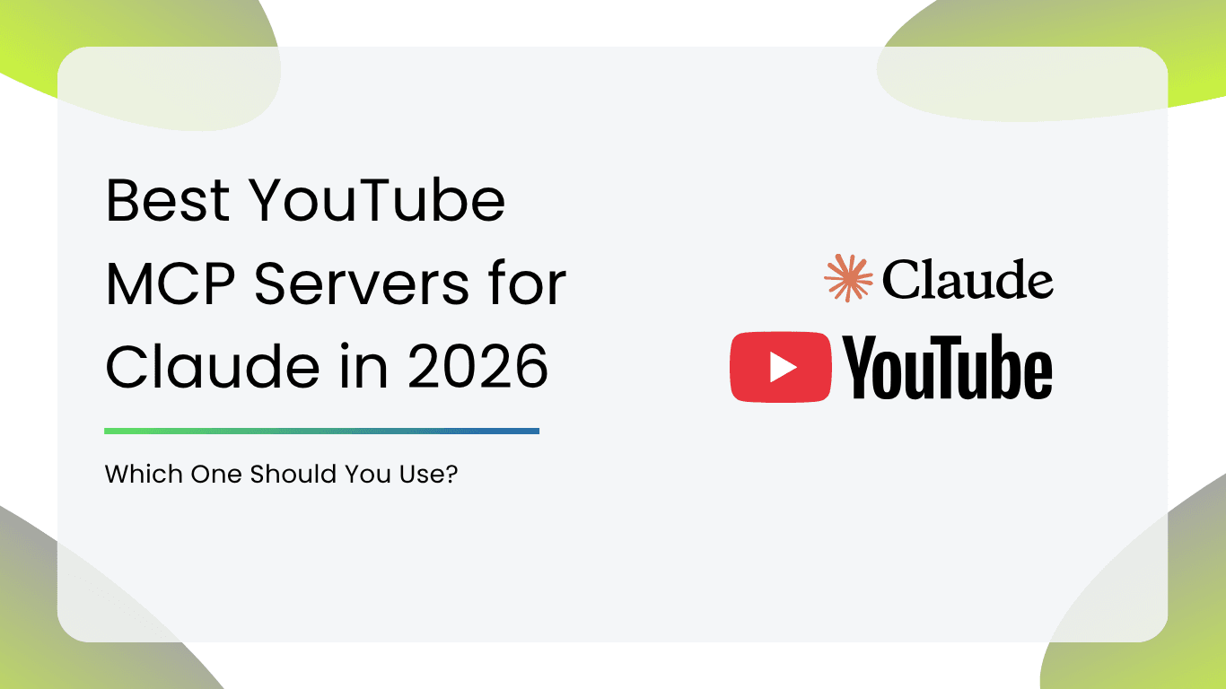 Best YouTube MCP Servers for Claude in 2026